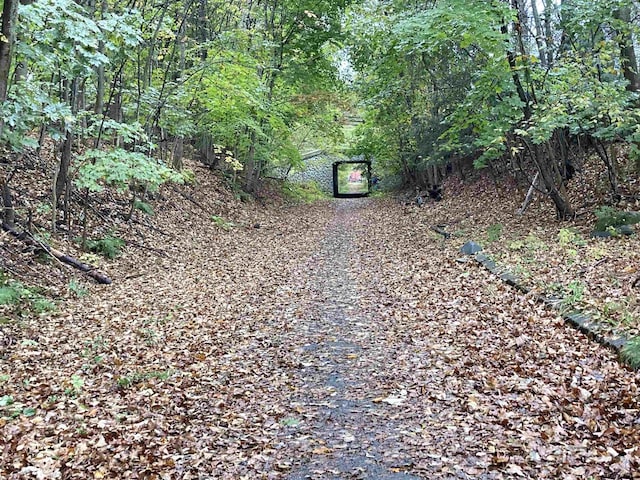 view of road