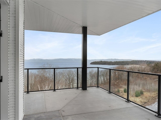 125 Cambrian Way Unit 609, Burlington, VT 05401 - balcony featuring a water view