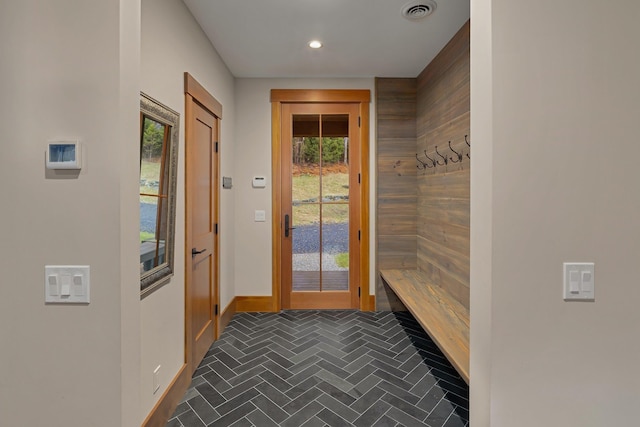 view of mudroom