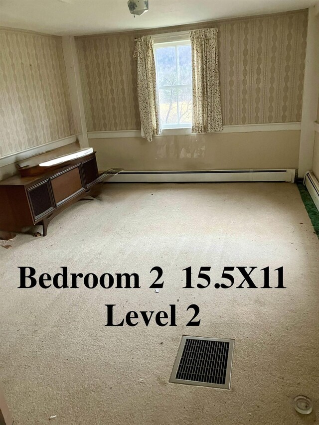 622 S Main St, Danby, VT 05739 - spare room with baseboard heating