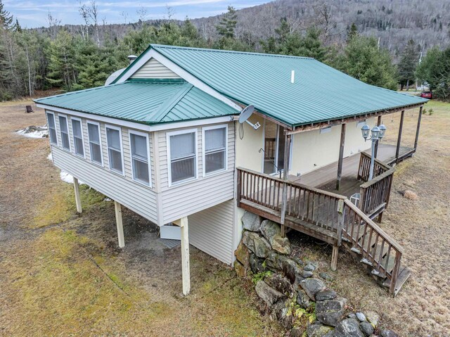 view of rear view of house