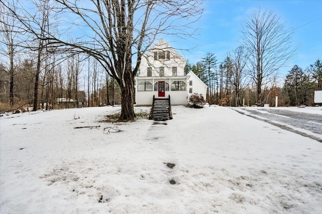 view of front of house