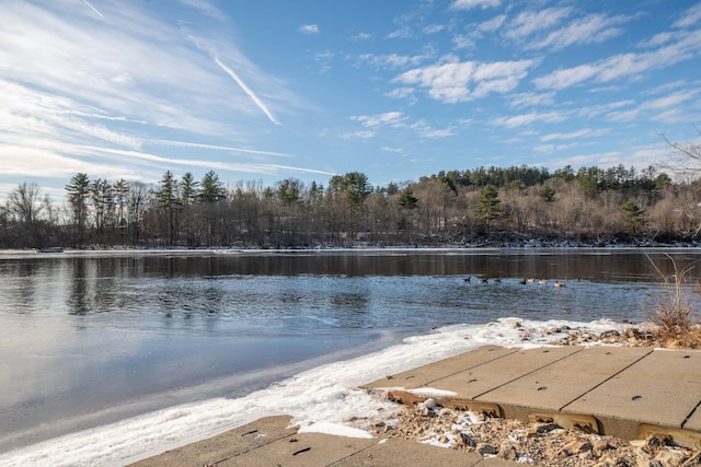 property view of water