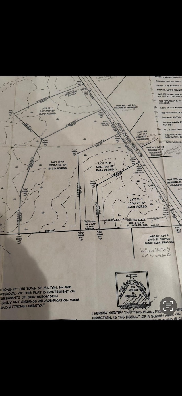 TBD Middleton Rd, Milton NH, 03851 land for sale