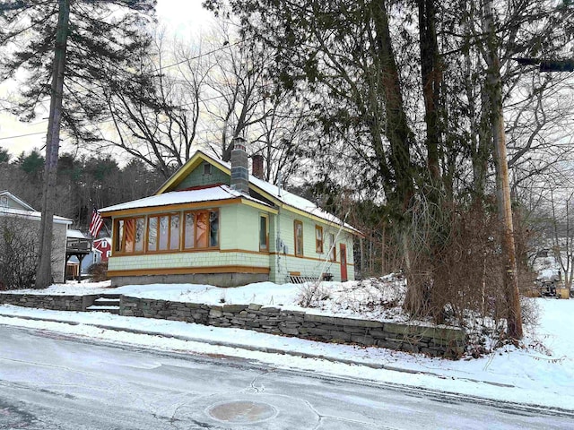 view of front of house