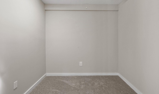 empty room featuring carpet