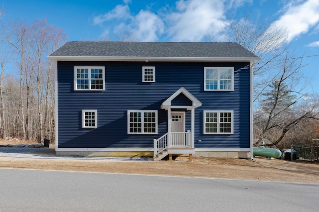 view of colonial house