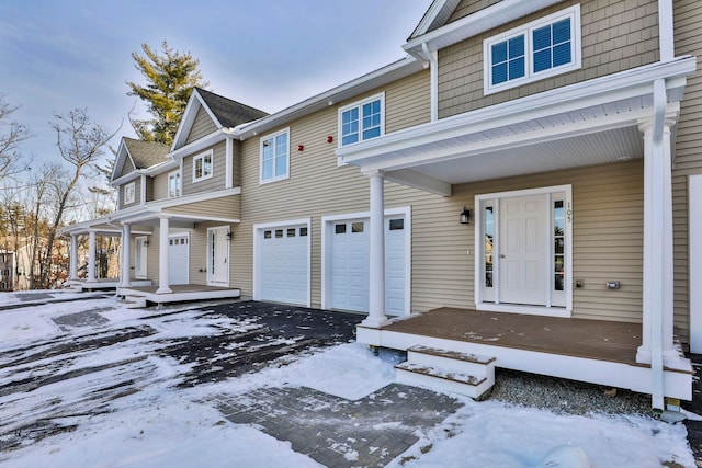 view of townhome / multi-family property