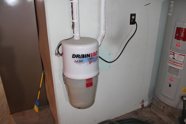 utilities with water heater