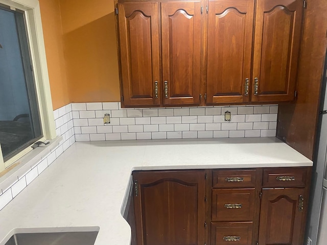 kitchen featuring decorative backsplash