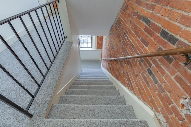 view of stairs