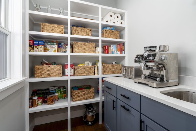 view of pantry