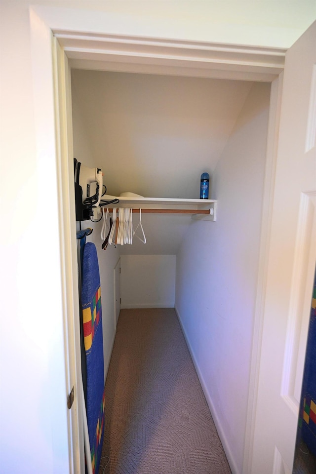 view of closet