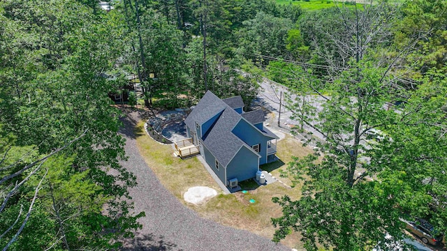 363 Main St, Fryeburg, ME 04037 - aerial view of property and surrounding area