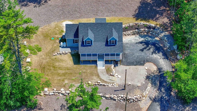363 Main St, Fryeburg, ME 04037 - aerial view of property and surrounding area