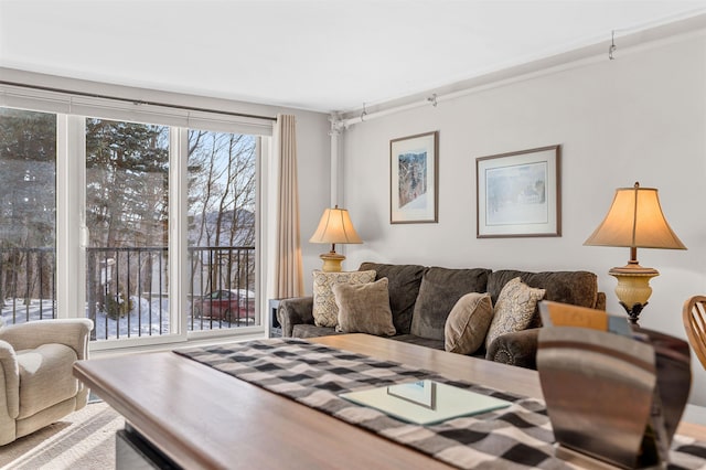 view of living room