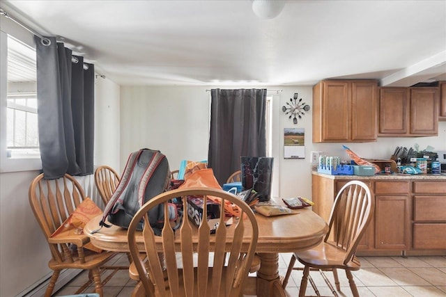 49 Eastern Ave, Richford, VT 05476 - dining area featuring plenty of natural light and light tile patterned floors
