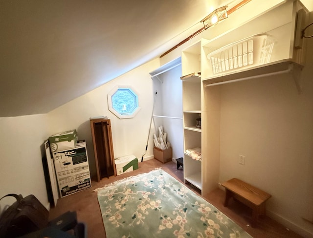 137 Modock Hill Rd, Conway, NH 03818 - bedroom with lofted ceiling