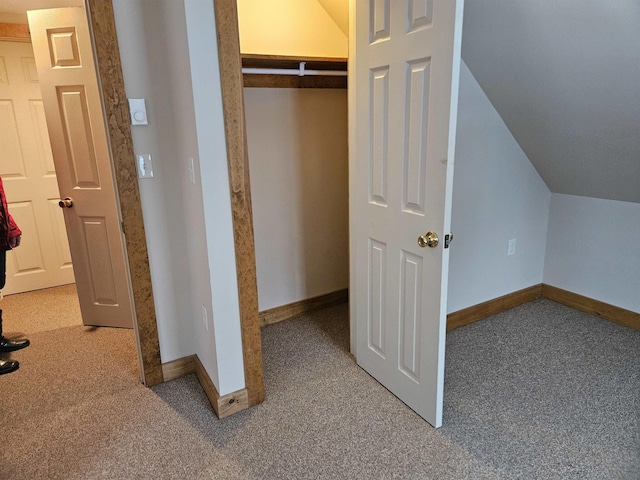 view of closet