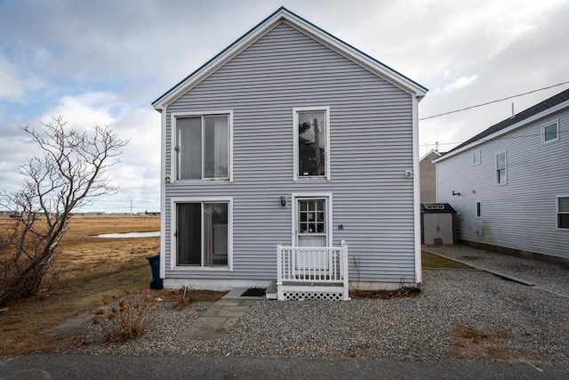 view of home's exterior