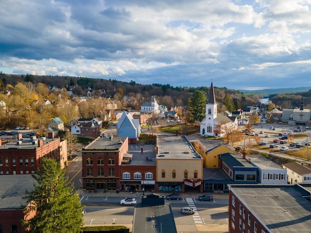 drone / aerial view