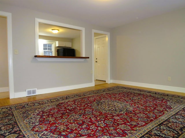 living room featuring light hardwood / wood-style flooring