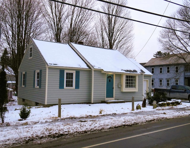 view of front of house