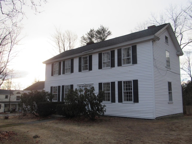 view of colonial-style house