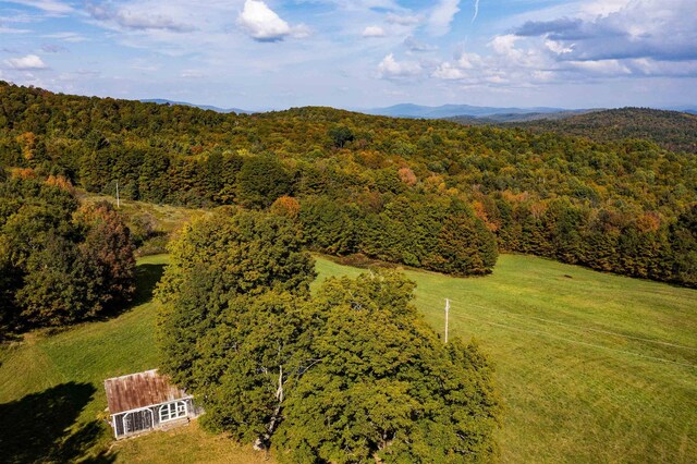 61 Crosby Rd, Topsham, VT 05076 - birds eye view of property