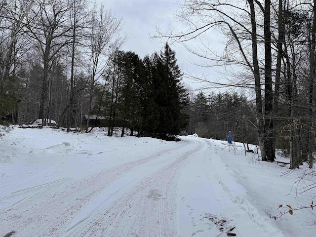 view of road