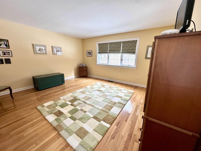 unfurnished room featuring hardwood / wood-style floors