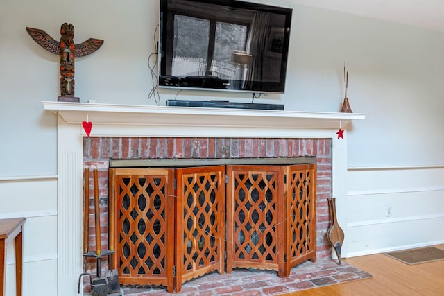 details featuring ceiling fan