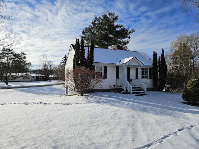 view of front of house