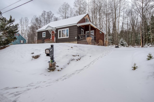 view of front of house