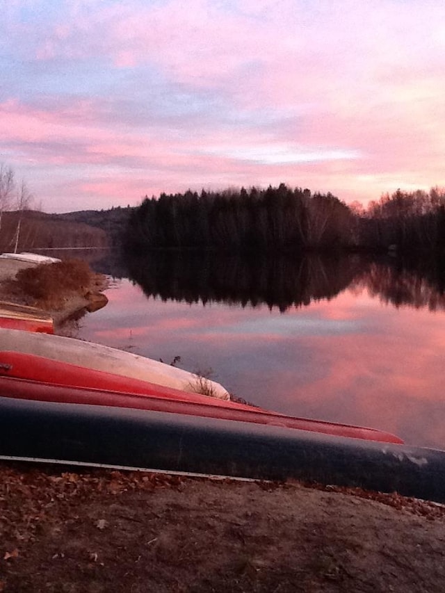 property view of water