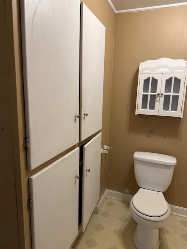 bathroom with toilet