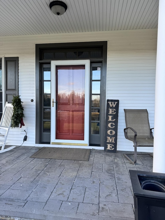 view of property entrance