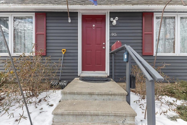 view of property entrance