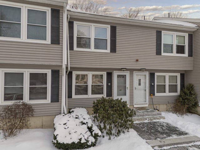 view of townhome / multi-family property