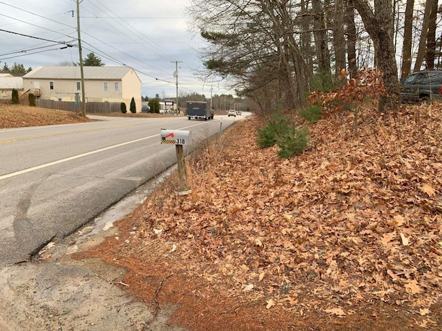 view of road