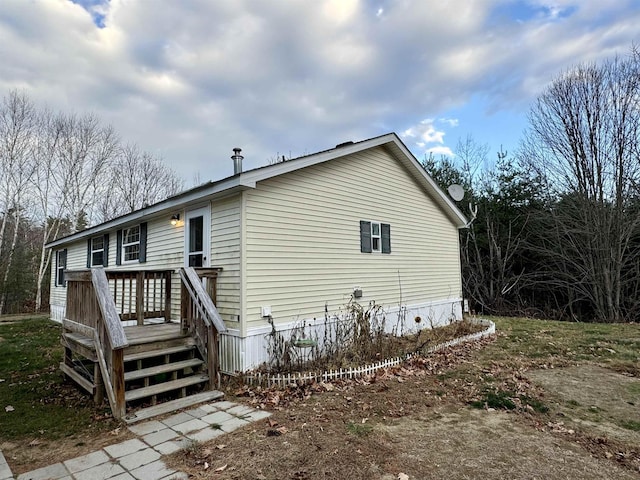 view of property exterior