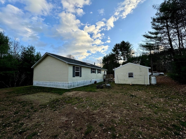 view of home's exterior