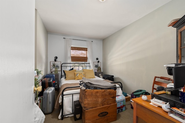 bedroom with carpet flooring