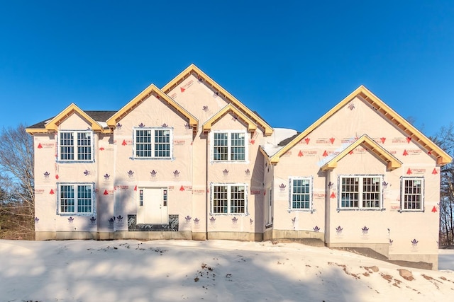 view of rear view of property