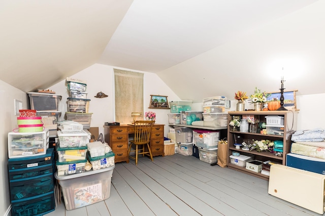 view of storage room