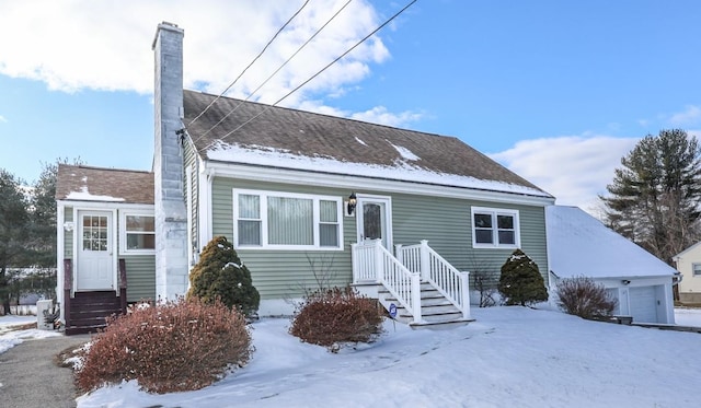 view of front of house