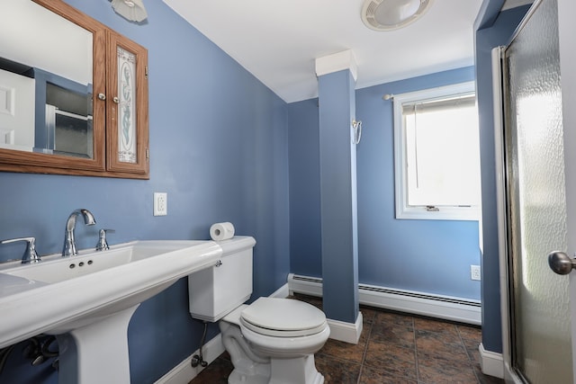 bathroom featuring sink and toilet