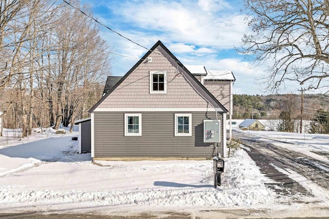 95 Plymouth St, Meredith, NH 03253 - view of snow covered property