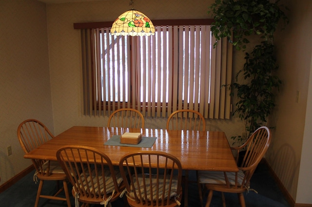 view of dining space