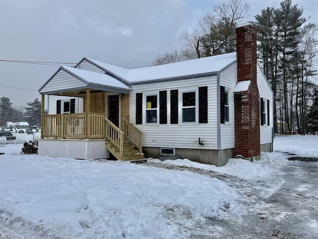 view of front of house